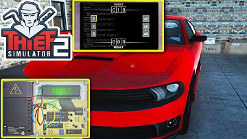 RESIDENCE 206 BLANCO - GARAGE + CAR HACKING (PDA HACKING) - Thief Simulator 2