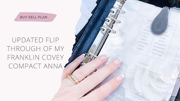 Updated Franklin Covey Compact Anna Flip!
