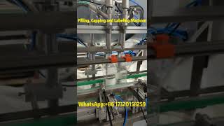 Automatic Filling Capping Labeling Machine | High-Speed Bottling &amp; Packaging Line#fillingmachine
