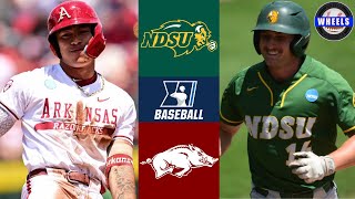 NDSU vs #3 Arkansas | Regionals Opening Round | 2025 College Baseball Highlights