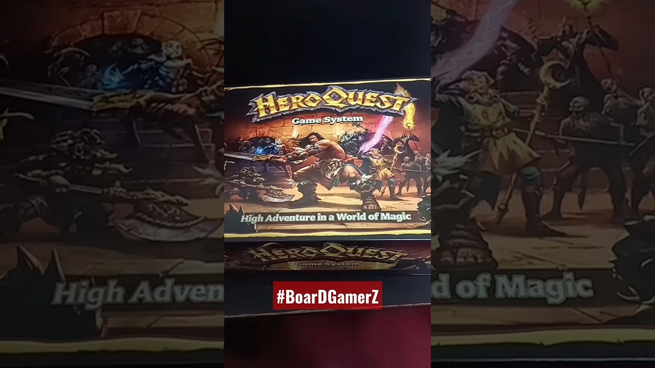 HeroQuest The Greatest Game in the Land - BoarDGamerZ 