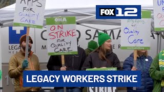 Legacy Health advanced practice providers go on strike
