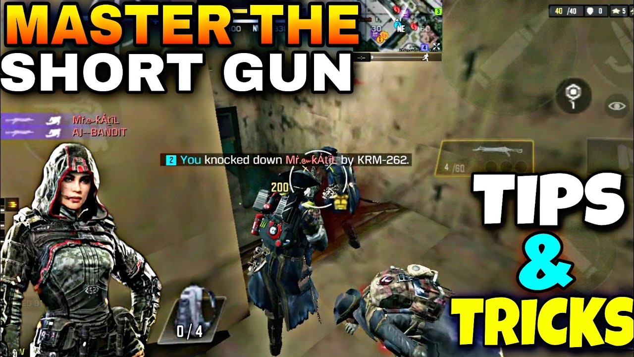 HOW TO MASTER THE SHOTGUNS!!!TIPS & TRICKS CALL OF DUTY MOBILE -BATTLE ...