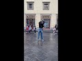 피렌체 거리에서 댄스 버스킹 Dance Busking In Florence