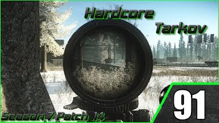 Sv-98 Sniping In Hardcore Tarkov Episode: 91 Patch .14