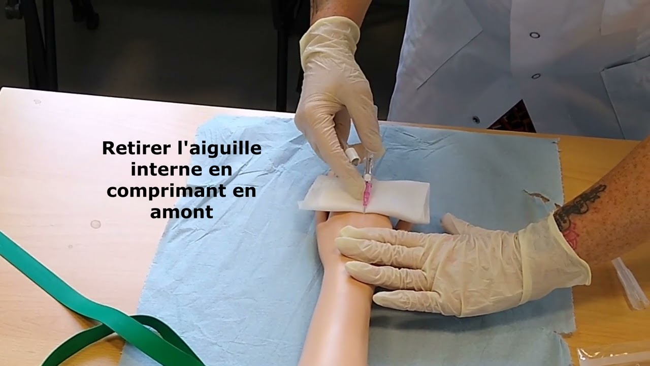 06 - Pose de cathéter veineux et de perfusion