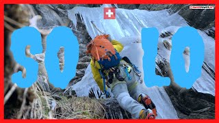 Eiskalt Solo Klettern Swisspowerjet