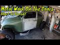 Rust repair on VW Beetle Doors -Sickxty - VW Volksrod Franken Beetle Baja Build - 57