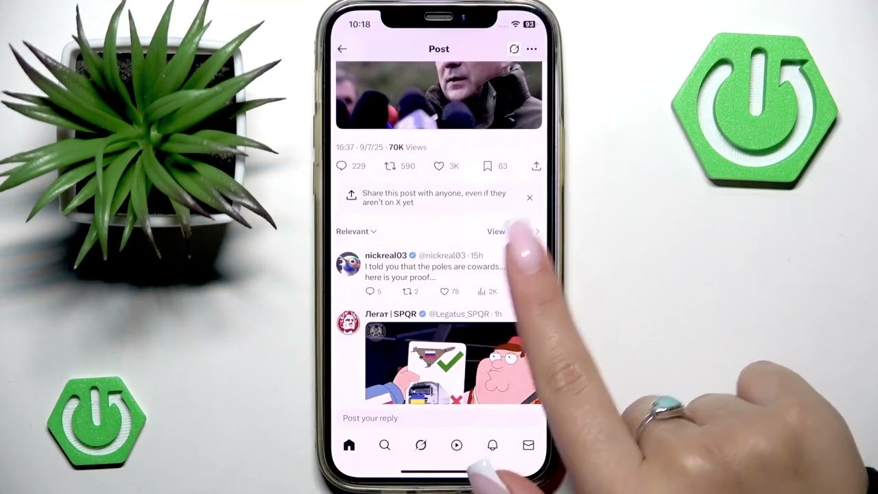 Wie lese ich Antworten auf X (ehemals Twitter)?