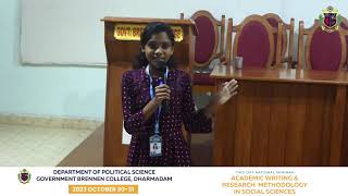 VALEDICTORY SESSION & STUDENTS FEEDBACK
