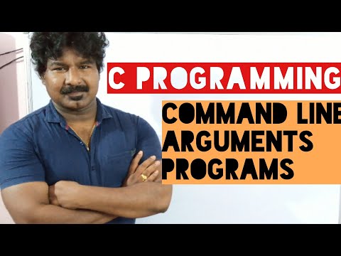 C Programming #14- Command Line Arguments Example Program with Execution|| C by Seenu|| aaluri seenu