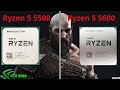 Ryzen 5 5500 vs Ryzen 5 5600
