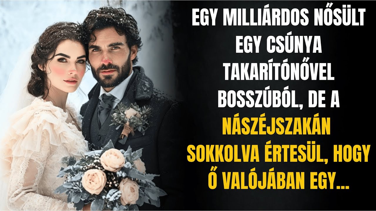 MILLIÁRDOS NŐSÜL EGY CSÚNYA TAKARÍTÓNŐVEL BOSSZÚBÓL, DE TITKOT TUD MEG A NÁSZÉJSZAKÁN.