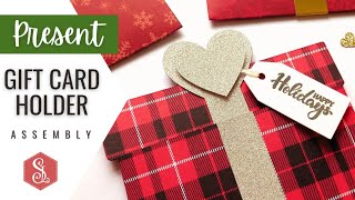 Christmas Present Gift Card Holder - Assembly Tutorial 🎁