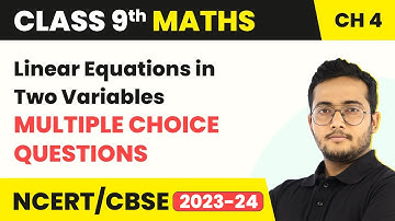 Linear Equations in Two Variables - Multiple Choice Questions | Class 9 Maths Chapter 4