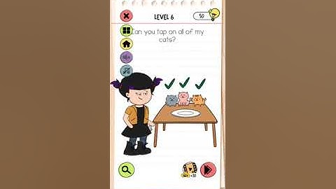 Brain Test 4 Level 6 Walkthrough