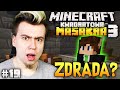 PRZESŁUCHANIE EWRONA! CZY ZDRADZIŁ GANG XXL? Minecraft Kwadratowa Masakra 3 #19