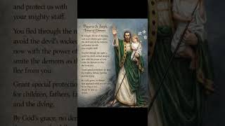 Powerful Prayer to St. Joseph, Terror of Demons 🙏 | Divine Protection for Family &amp; Children