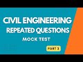 Civil Engineering Daily MCQ | Part 2 | Kerala PSC | SSC JE | Civil MCQ