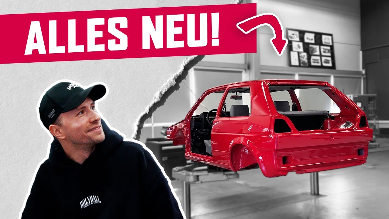 Holyhall | Der ZUSAMMENBAU geht WEITER! | VW Golf 2! 🔥