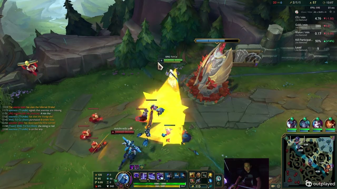 Shen top - Lật game không tưởng