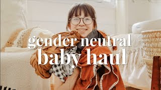 COLLECTIVE GENDER NEUTRAL BABY HAUL | SECOND BABY