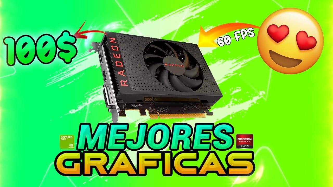Mejores Tarjetas Graficas Por Menos de 100 en 2022/2023 ! +60 FPS