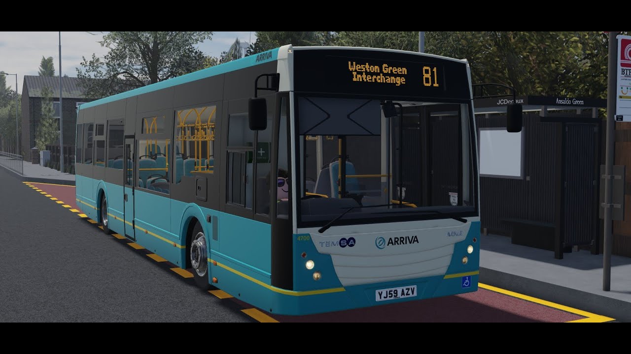 bath wick 81 Weston green interchange with 4700 temsa