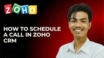 How to Schedule a Call in Zoho CRM