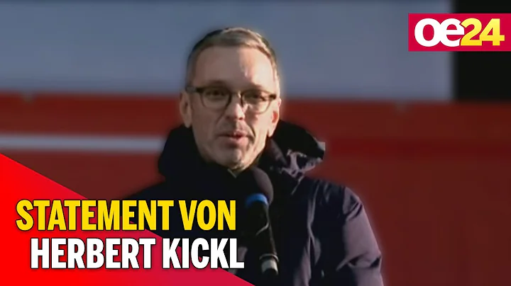Herbert Kickl hlt Rede auf Impfgegner-Demo