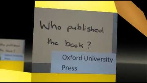 Referencing a book using OSCOLA