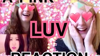 A-pink - luv mv reaction by hallyu doing