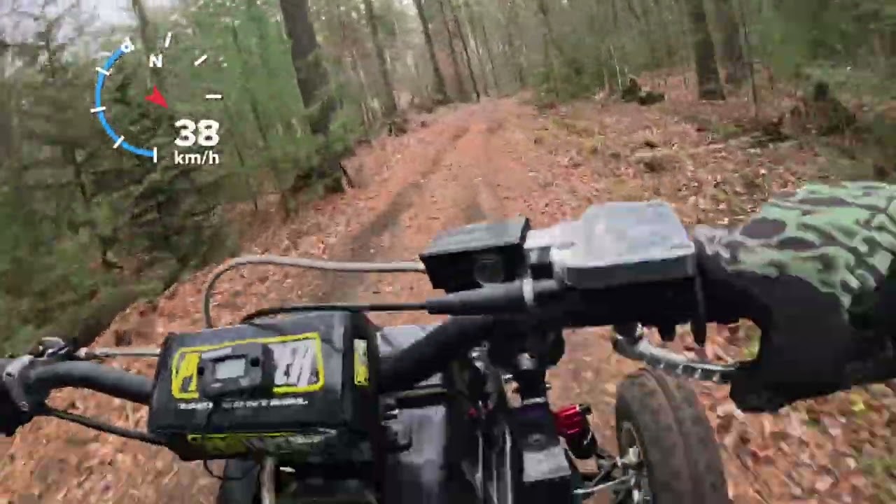 Brappin some trails Yamaha Banshee 