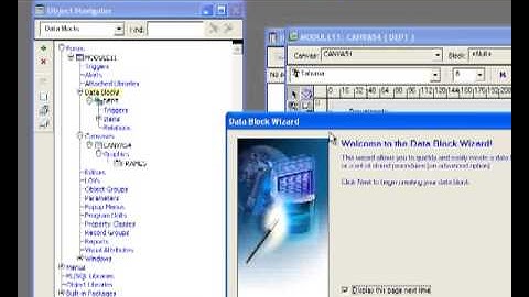 Oracle Forms 11g - Creating a Master/Detail Block Relationship