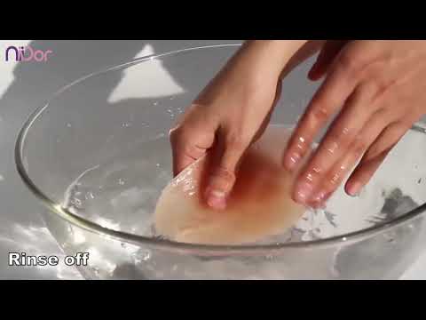 Niidor - How to Wash Sticky Silicone Adhesive Bras - Step by Step Guide