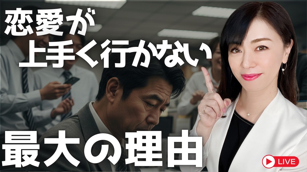 恋愛がうまく行かない人は、この考え方になっています