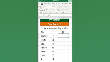 Quick Tip: How to Insert °C Symbols Temperature Formatting #exceltips #virulshorts