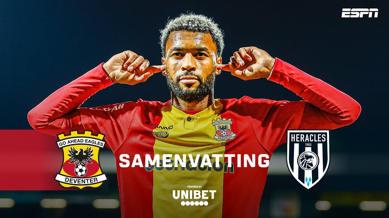 OORWASSING in DEVENTER, Edvardsen maakt zijn EERSTE!🔥 | Samenvatting Go Ahead Eagles - Heracles