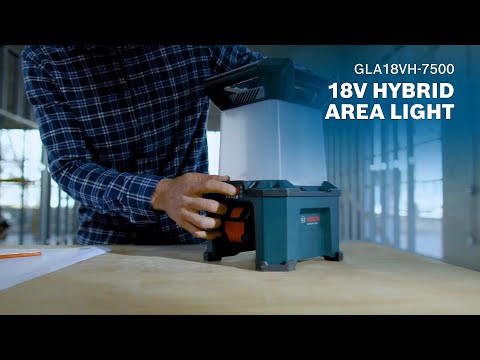 Bosch GLA18VH-7500: 18V Hybrid Area Light