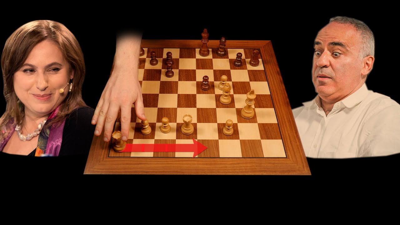 Judit Polgar BEATS 👊 Garry Kasparov - Sensational Chess Game!! 