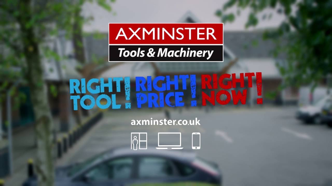 Axminster Tools & Machinery Right Tool! Right Price! Right Now! YouTube