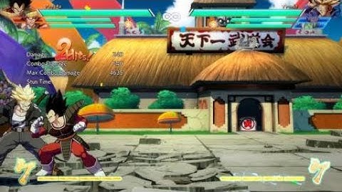 Easy / Easier Base Vegeta corner combo loop 5.4k+ damage