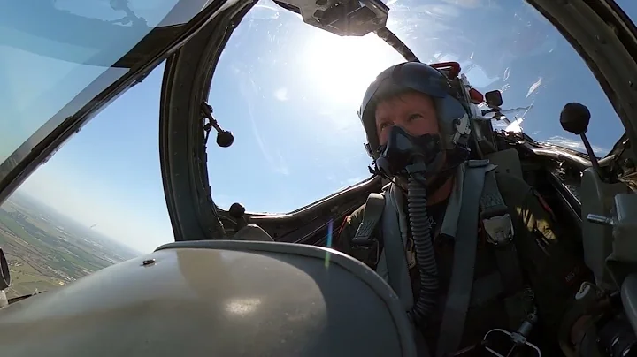 RANDY W. BALL and his MiG-17F, San Marcos, TX