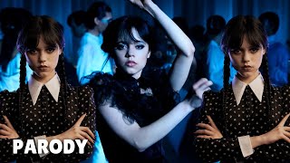 Wednesday PARODY / Wednesday dancing to the song LADY GAGA - BLOODY MARY/