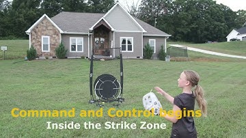 Youth Strike Zone Trainer Softball Pitching Session