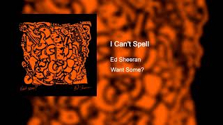 Watch Ed Sheeran I Cant Spell video