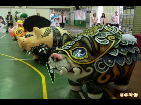 竹縣義民祭彩繪神豬   首辦國際友誼賽
