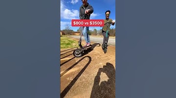 Gotrax Electric Scooter VS $3500 Electric Scooter