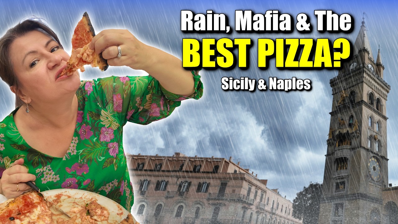 УЖАСНАЯ погода… ЛУЧШАЯ пицца? - Сицилия и Неаполь на борту лайнера Infinity