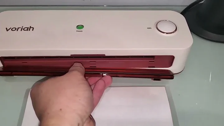 Voriah A4 Laminator Machine 9 Inch Thermal Laminator with ABS Protection Paper Laminator Pouch